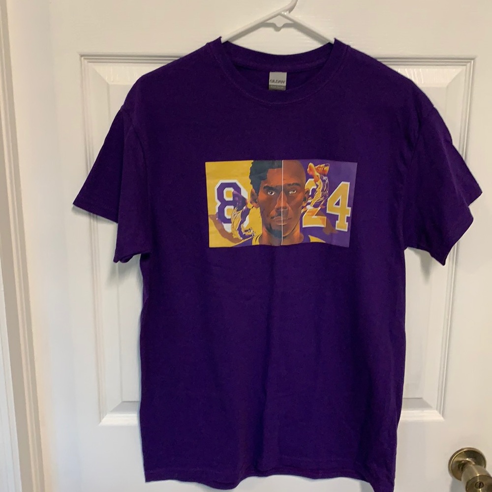 Purple Kobe tee shirt